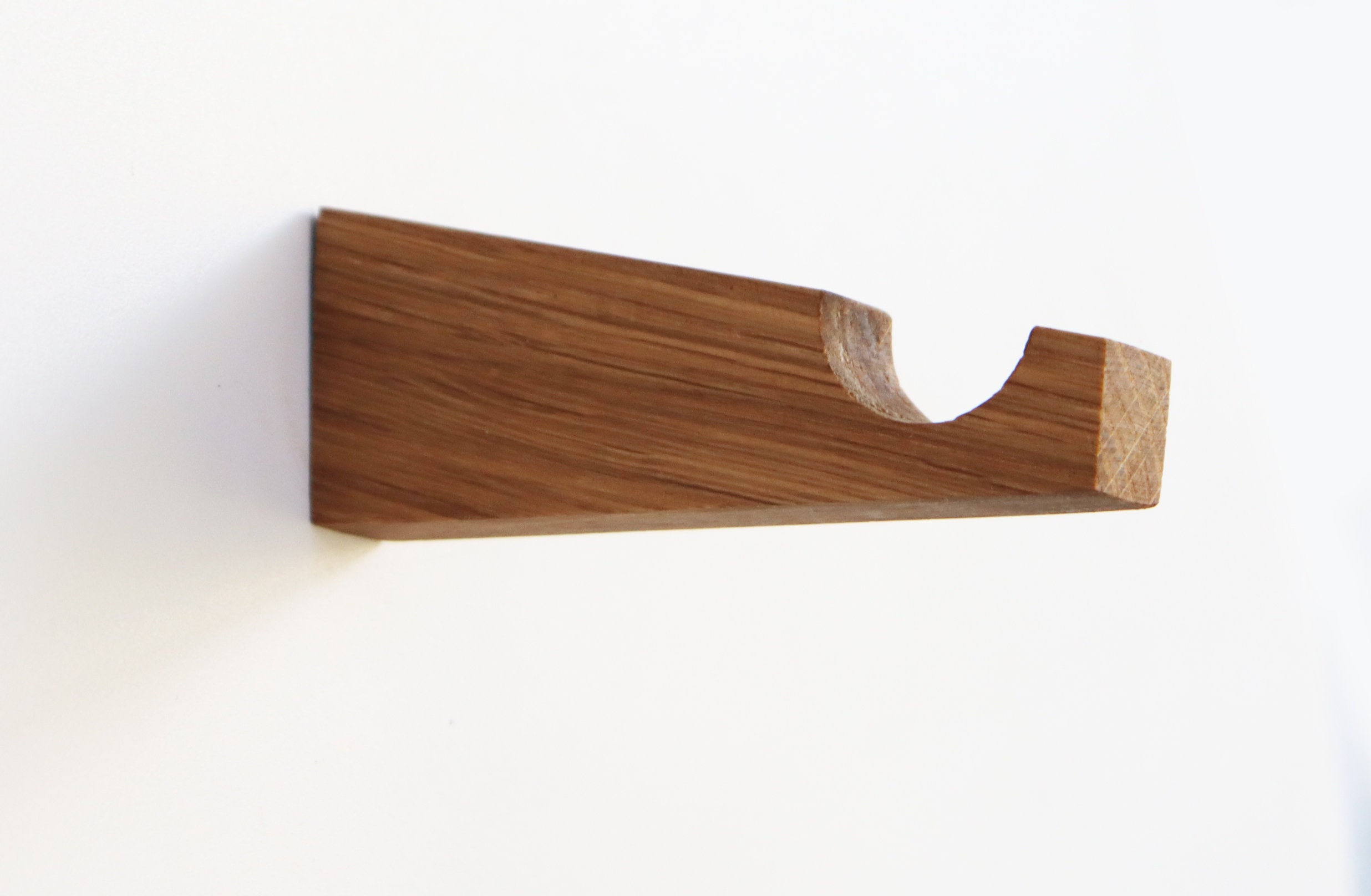 Modern Wall Hook Oak Wood Coat Hooks Entryway Wooden Wall Etsy