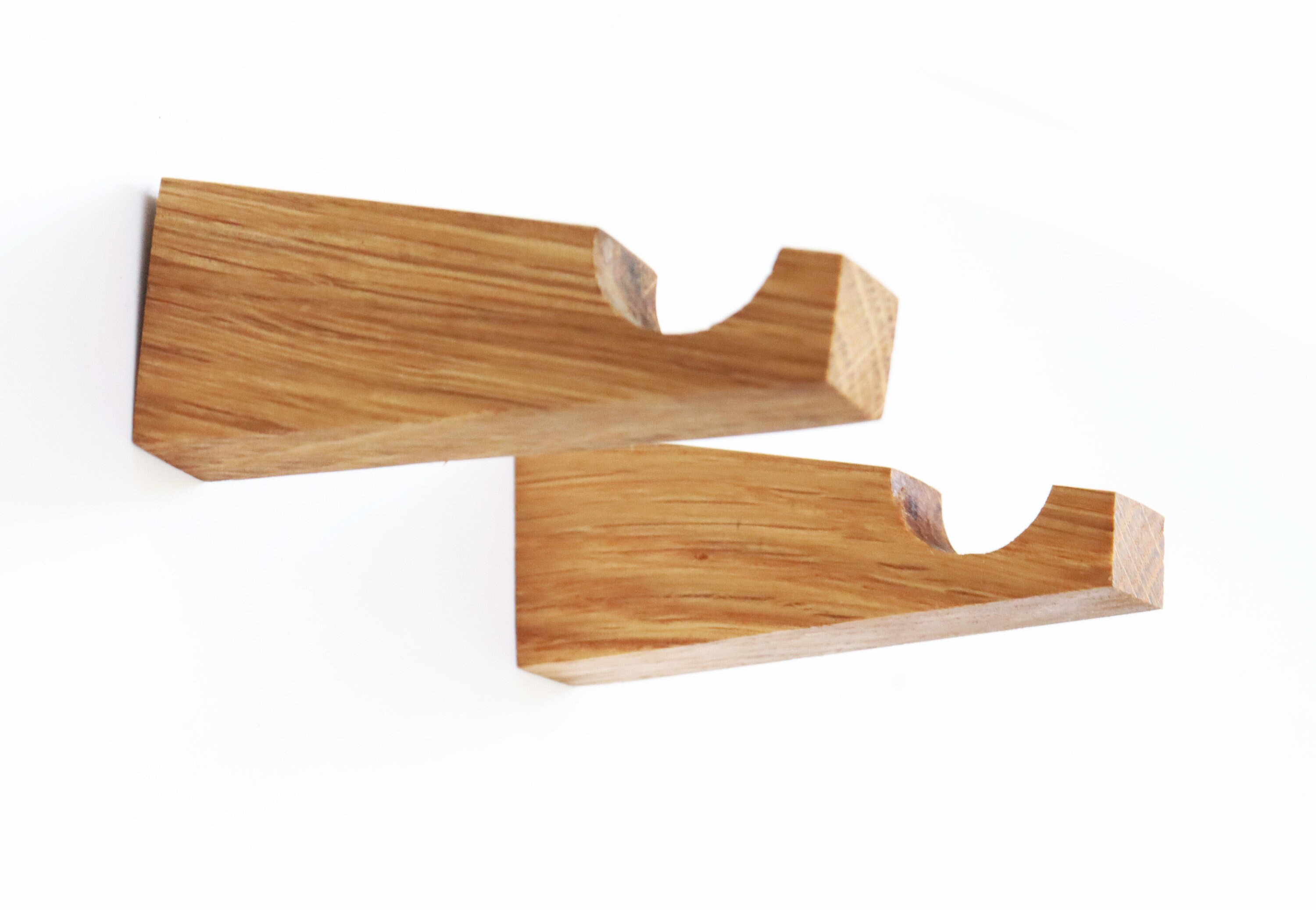 Modern Wall Hook Oak Wood Coat Hooks Entryway Wooden Wall Etsy