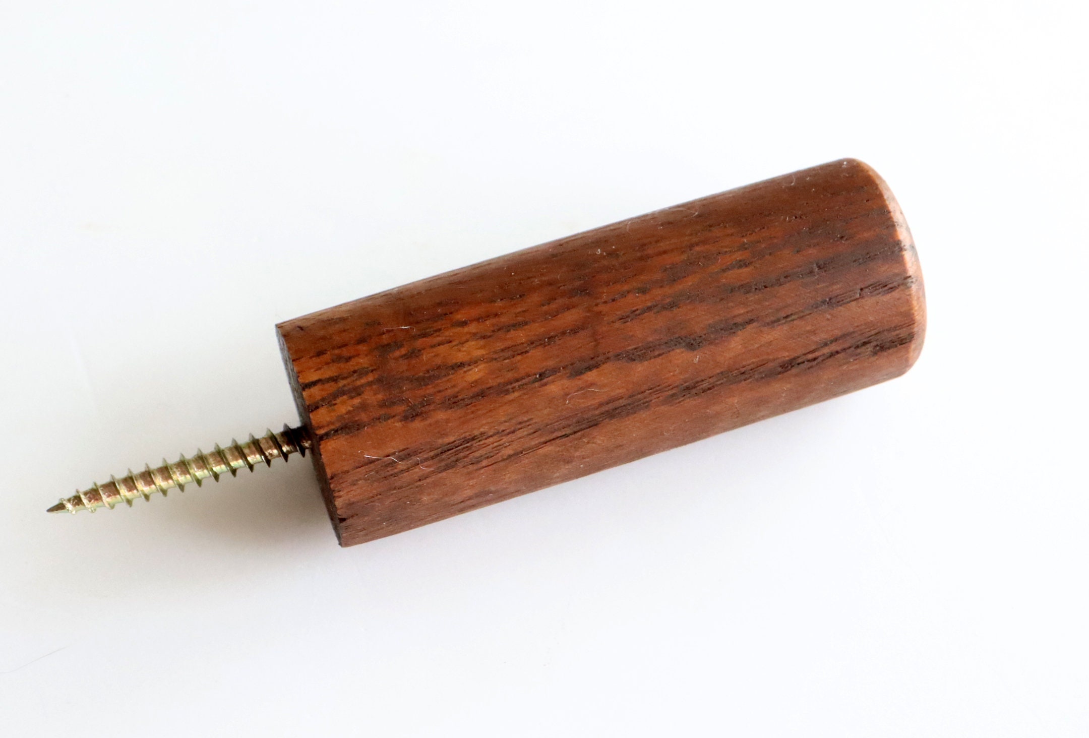 Brown Wood Wall Peg Hook Long Coat Hook Wooden Plant Hook Etsy