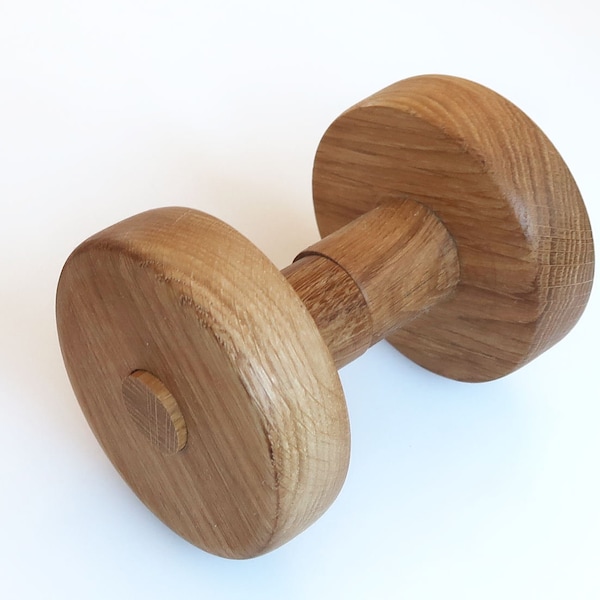 Wooden Door Knobs, Pair Oak Wood Door Handles, Modern Door Pulls