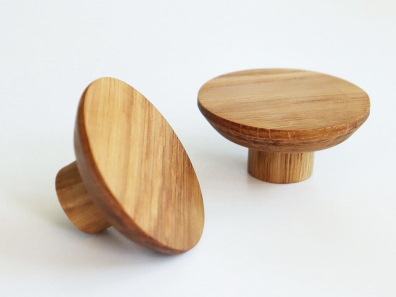 oak wood drawer knobs