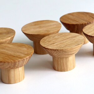 small oak wooden dresser knobs