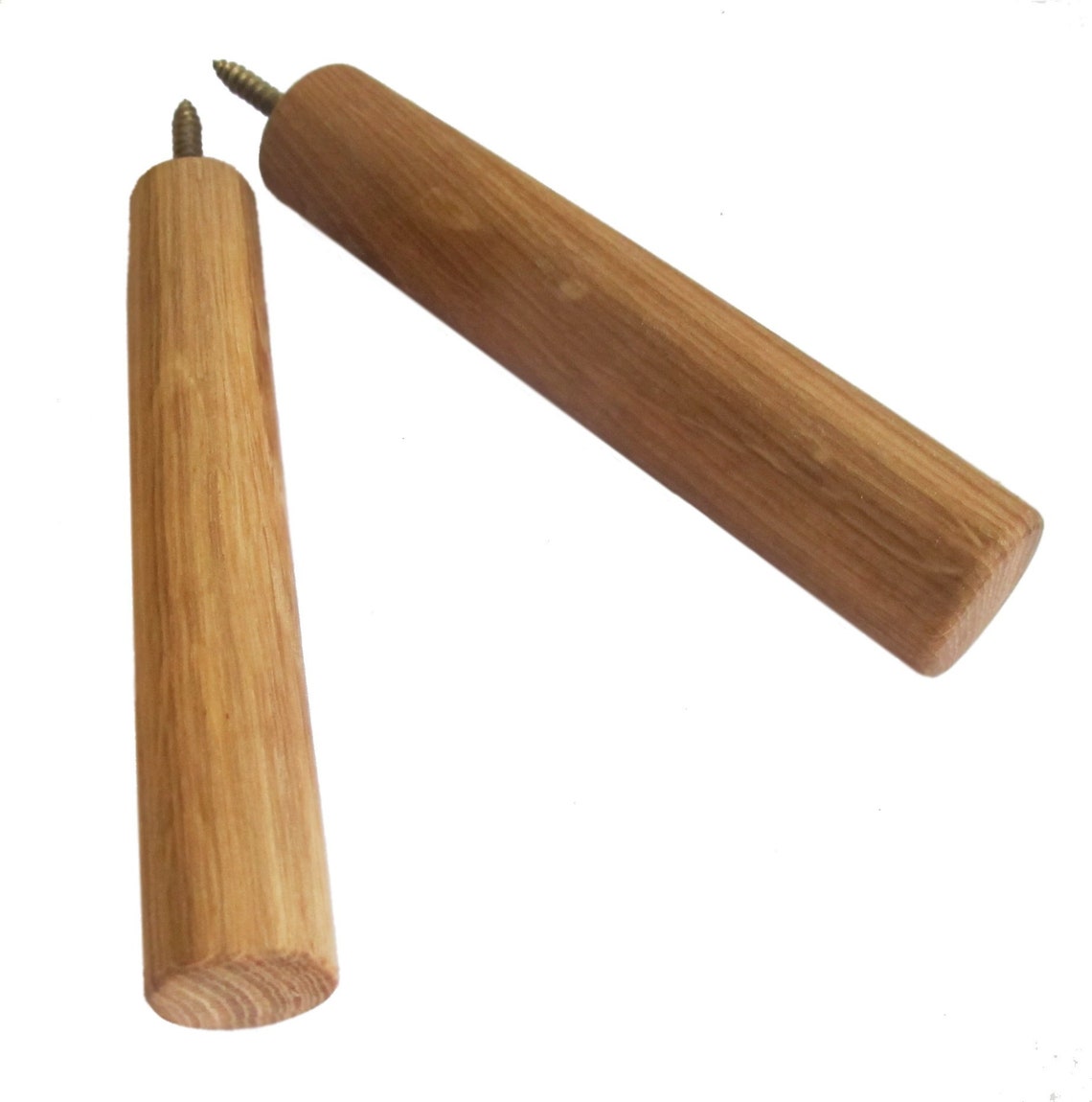 Large Wall Hook 68 Oak Wood Modern Hook Wooden Etsy