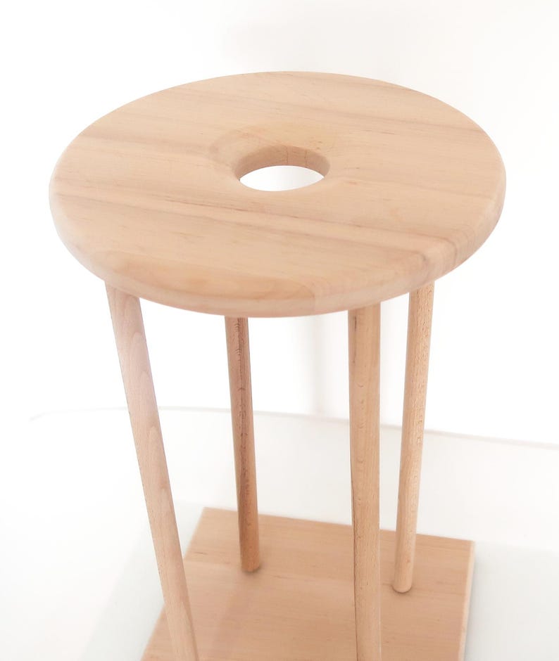 Wooden Marudai Stand and Tama, Kumihimo Marudai With Mirror 10 In - Etsy
