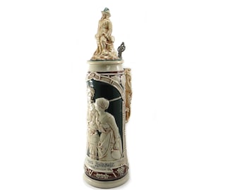 Warrior Stein, Matthias Girmscheid SteinMatthias Girmscheid Mold 1008, Rare Stein