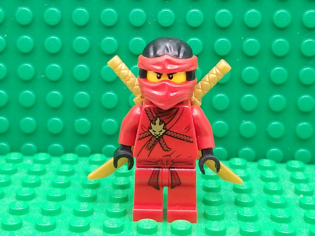 LEGO Ninjago the Golden Weapons Kai With Dual Gold Swords Minifigure Minifig LEGO Etsy Canada