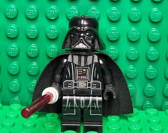 LEGO® Star Wars Darth Vader con capa y sable de luz, minifigura, minifig, Star Wars