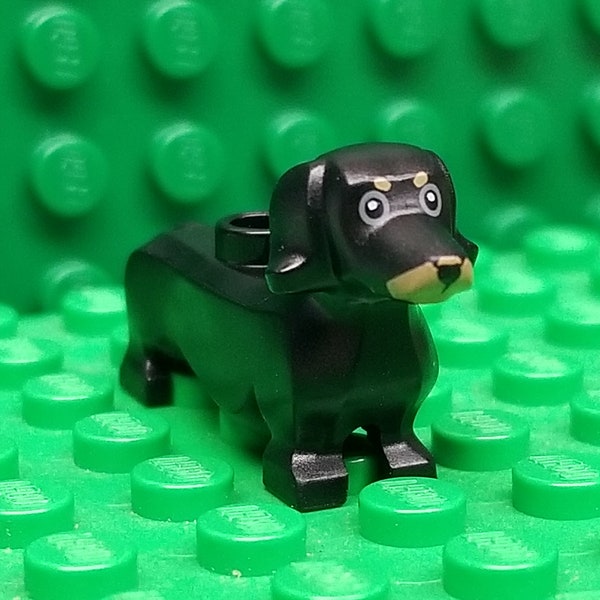 LEGO® Animals Dog Dachshund Weiner Dog, Minifigure, Minifig