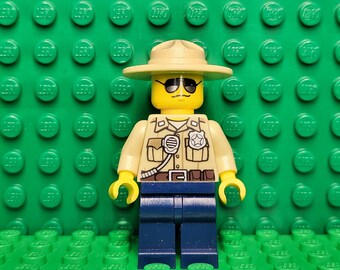 LEGO® Town City Police Trooper Detective Patrolman Cop, Minifigure, LEGO® Minifig, LEGO® People