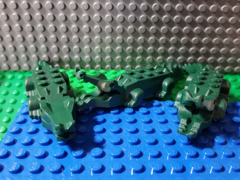 LEGO® Alligator Crocodile Gator LEGO® Minifigure LEGO® - Etsy