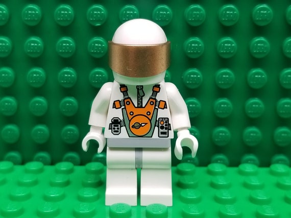 CITY LEGO Minifigure Man Boy w Classic Space Shirt Rare + Collectable  Minifig