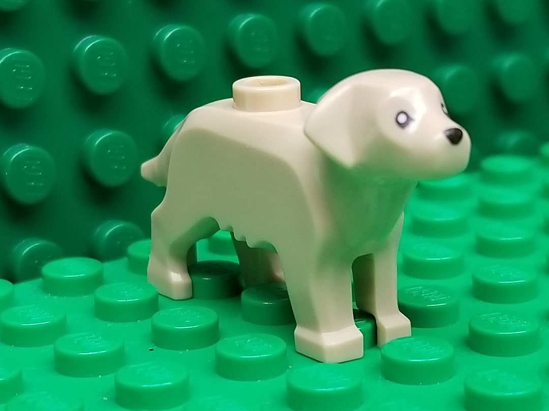 LEGO Animals Dog Labrador Golden Retriever Minifigure Minifig Etsy Israel