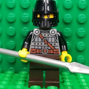 LEGO® Medieval Castle Fantasy Era Kingdoms Kings Knight With Spear, LEGO® Minifigure, LEGO® Minifig, People