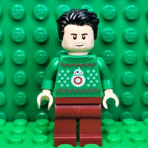 LEGO® Star Wars Poe Dameron in Holiday Sweater, LEGO® Minifigure, LEGO® Minifig