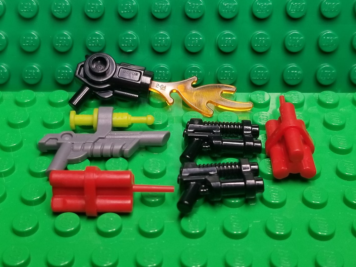 Lego Mini Figure Lockheed Accessory LEGO® Minifigure Accessory Assorted Weaponry Pack Genuine LEGO ...