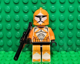LEGO® Star Wars The Clone Wars Soldado del Escuadrón de Bombas Clon Fase 1 con Blaster Raro, Minifigura LEGO®, Minifigura LEGO®