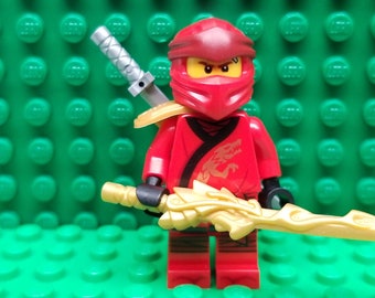 LEGO® Ninjago Kai ZX With Armor and Dual Gold Swords, LEGO LEGO® Ninjago Kai ZX With Armor and Dual Gold Swords, LEGO