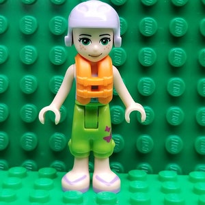 LEGO® Friends Mia With Life Vest and Helmet, Minifigure, Minifig, LEGO®