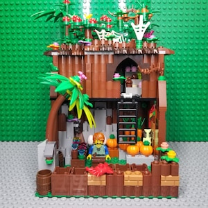 Custom Pirate Hideout, Jungle Hideout, Island Tower, Shipwrecked Pirate Authentic LEGO®, Genuine LEGO®