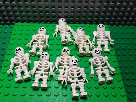 det er alt Brøl Synlig LEGO® Skeleton 2 Pack LEGO® Minifigure LEGO® Minifig - Etsy