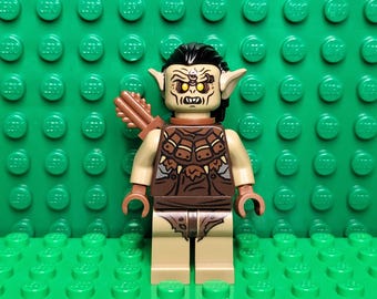 LEGO® El Hobbit y El Señor de los Anillos Orco cazador con carcaj, Minifigura LEGO®, Minifigura