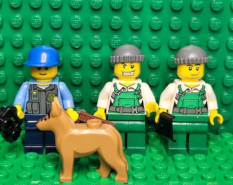 LEGO® Custom Prison Jail Work Crew, Chain Gang,  Minifigure,  Minifig, LEGO®