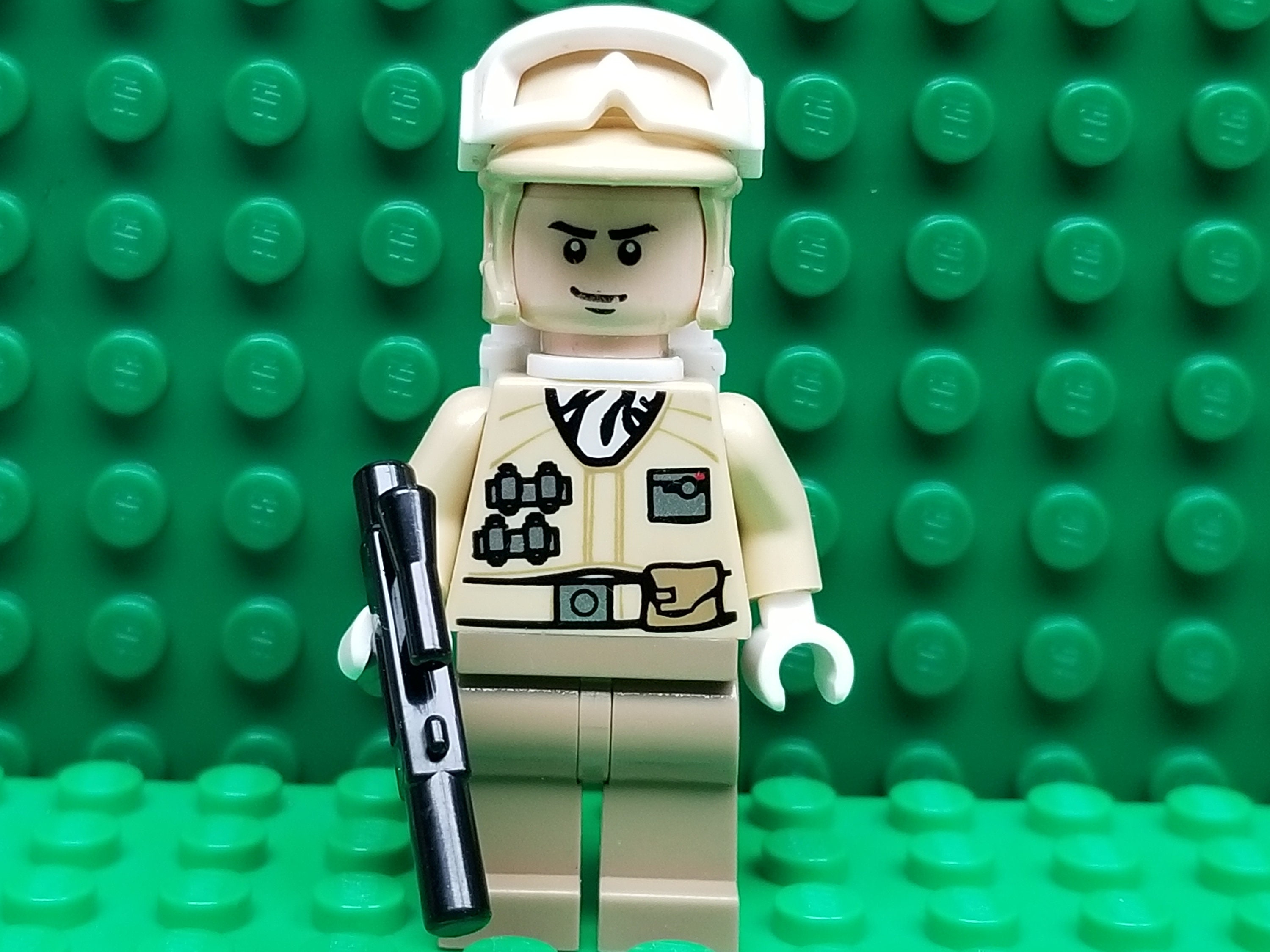 LEGO Star Wars Hoth Rebel Trooper With White Backpack and Blaster Minifigure Minifig Starwars Etsy Canada