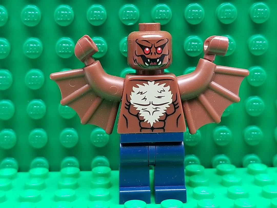 LEGO Super Heroes Batman II Man Bat Minifigure Minifig Etsy Norway