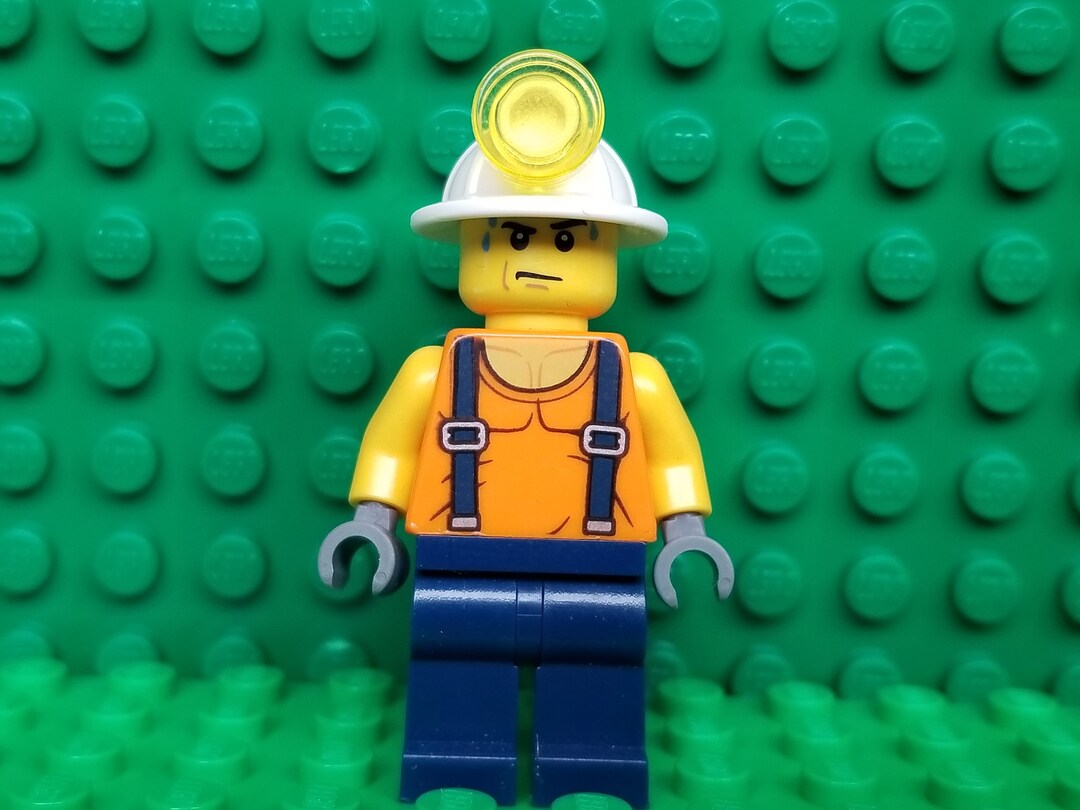 LEGO® City Construction Guy Foreman Engineer Miner LEGO® Etsy