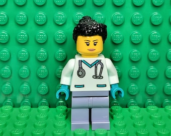 LEGO® Town City Wildlife Rescue Veterinarian, Minifigure, LEGO® Minifig, LEGO® People