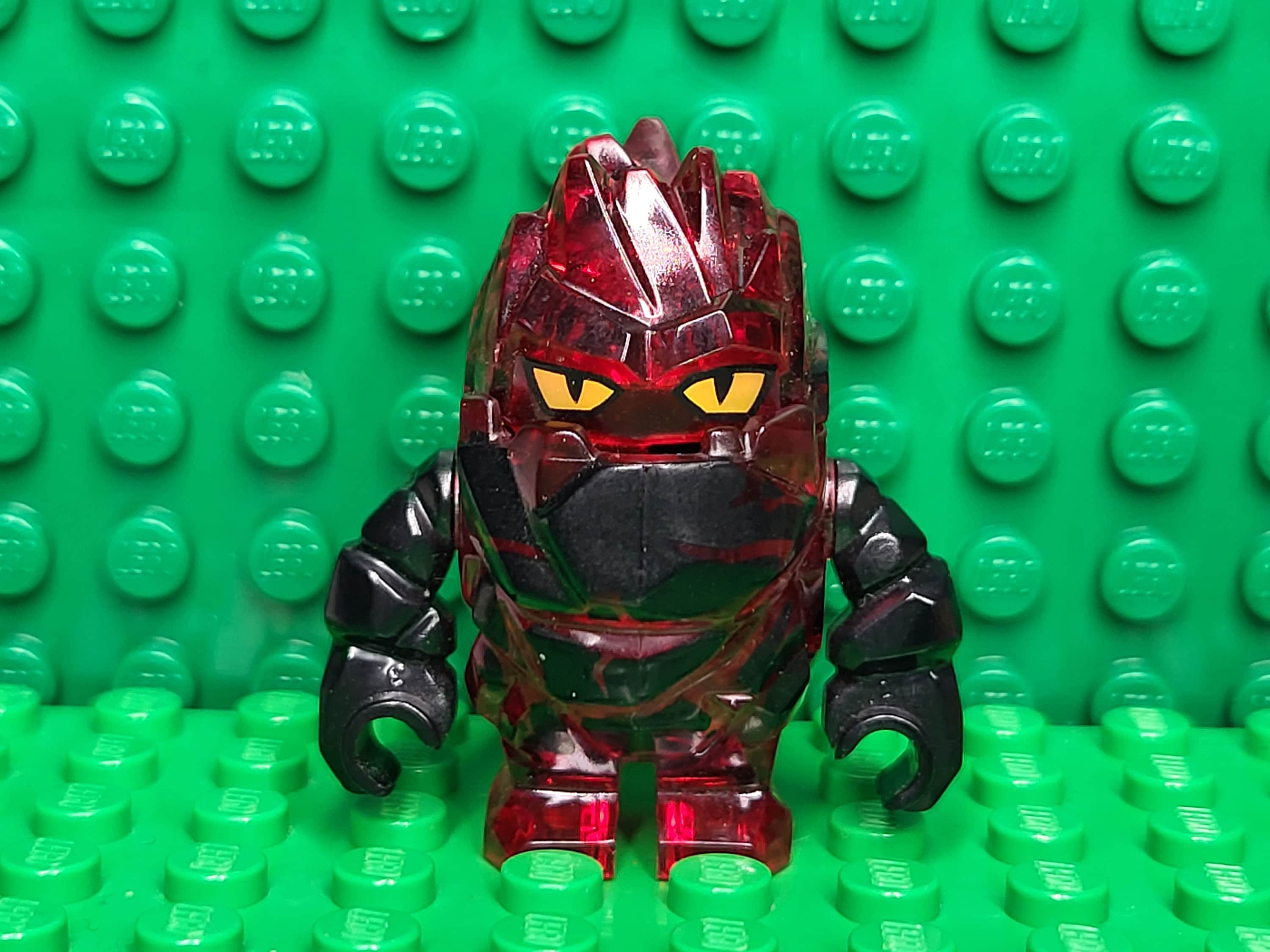 LEGO Power Miners Rock Monster Infernox Trans Red LEGO Minifigure LEGO Minifig