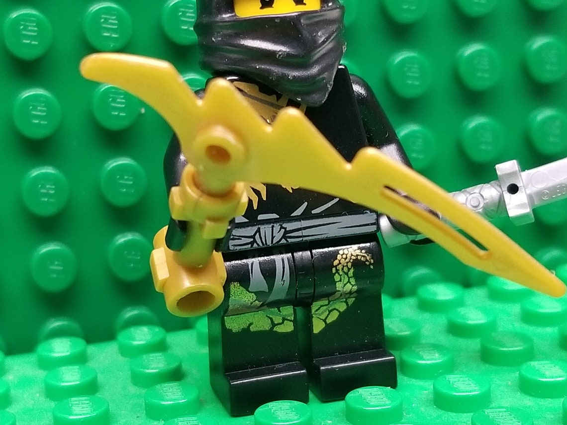 LEGO® Ninjago the Golden Weapons Cole DX With Weapons | Etsy