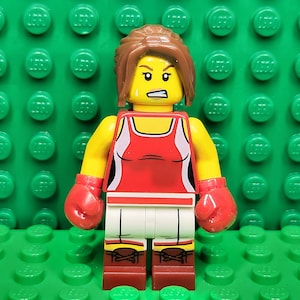 LEGO® Collectible Series 16 Female Kickboxer Minifigure, LEGO® Minifig, LEGO® People