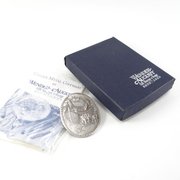 Wendall August Noah's Ark Brooch & Necklace