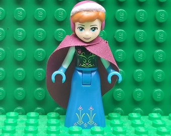 LEGO® Disney Frozen Anna With Cape, Minifigure, LEGO® Minifig, LEGO® People