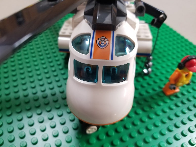 lego coast guard rescue helicopter