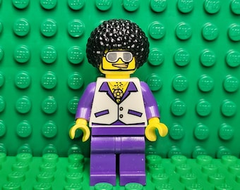LEGO® City Town Regular Guy Musician Guitarist Drummer Band, Minifigure, LEGO® Minifig, LEGO® People