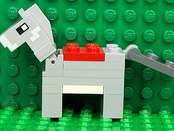 LEGO Minecraft Horse LEGO Minifigure LEGO Minifig Etsy