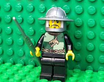 LEGO® Medieval Castle Fantasy Era Kingdoms Dragon Knight With Spear, LEGO® Minifigure, LEGO® Minifig, People