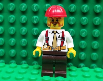 LEGO® City Construction Guy Foreman Engineer, LEGO® Minifigure, LEGO® Minifig