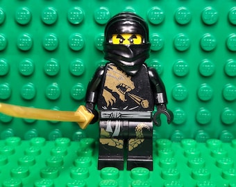 LEGO® Ninjago The Golden Weapons Cole DX With Weapons, Minifigure, LEGO® Minifig, People