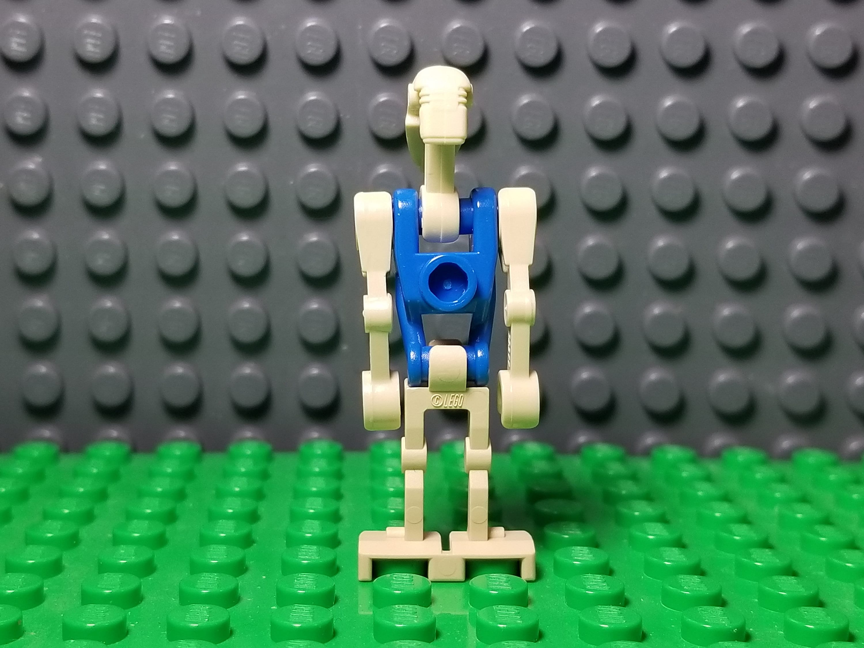LEGO Star Wars Episode 1 Battle Droid Pilot With Blue Torso LEGO Minifigure LEGO Minifig Etsy Israel