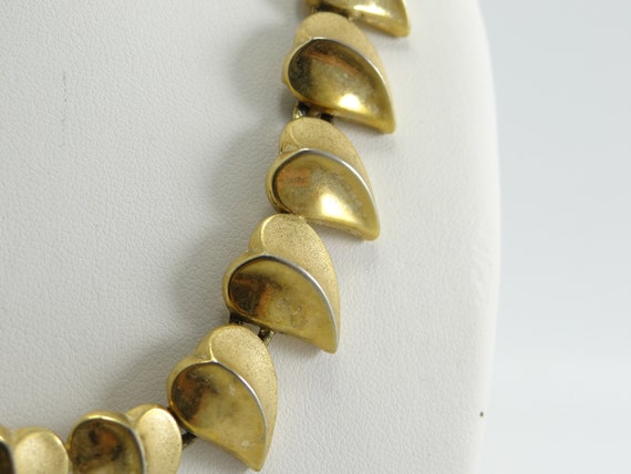 Trifari Heart Necklace, Trifari Crown Gold Neckla… - image 3