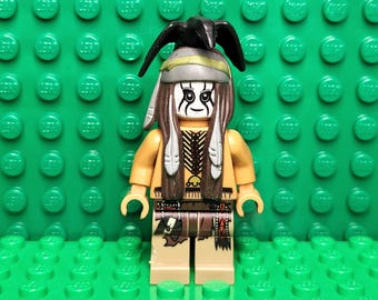 LEGO® The Lone Ranger Tonto with Crow on Head, LEGO® Minifigure, LEGO® Minifig