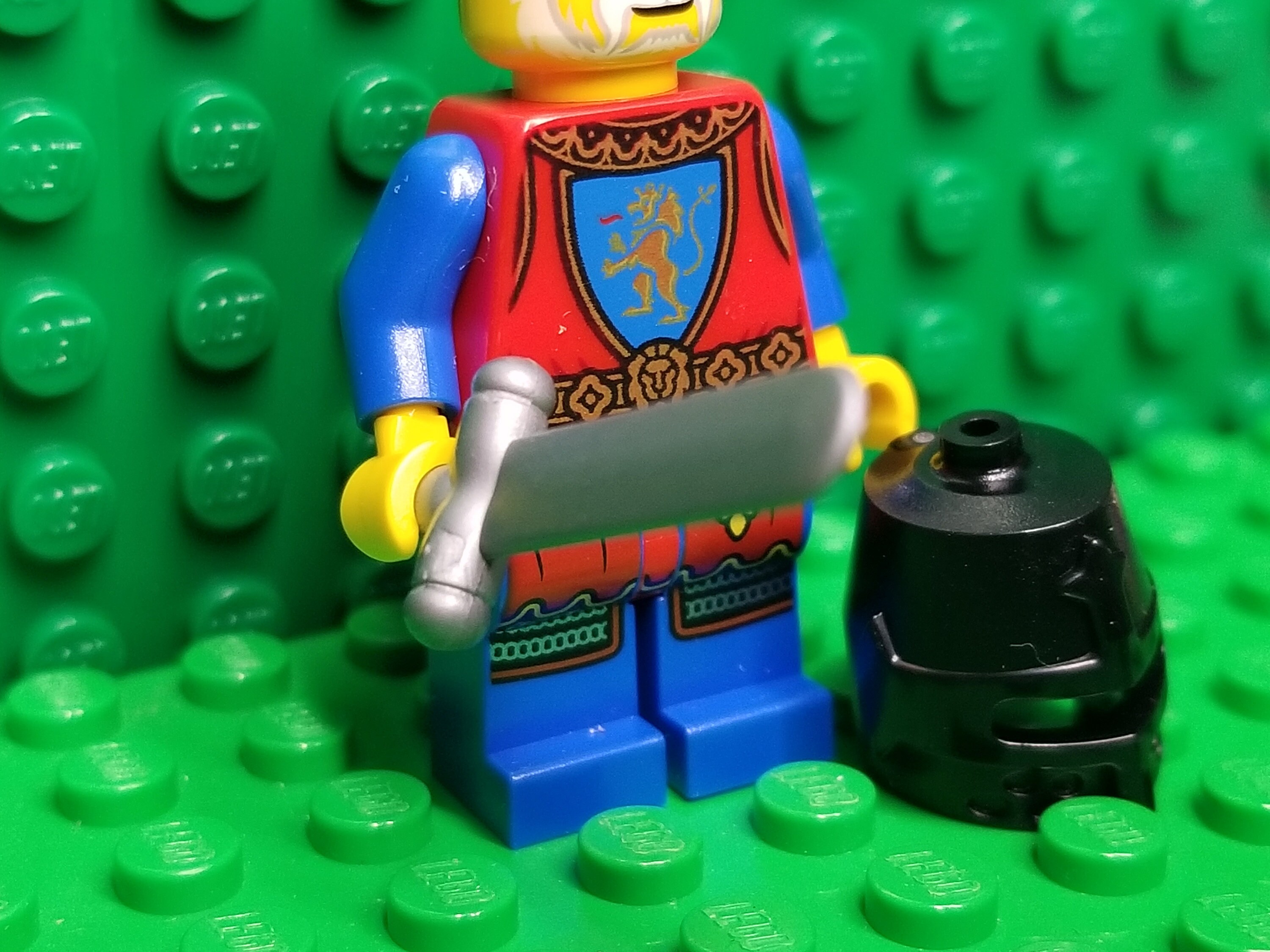 Minifigure LEGO® Médiéval - La femme soldat du Faucon - Super Briques