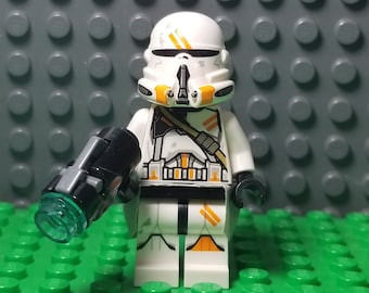 LEGO® Star Wars Episode 3 Airborne Clone Trooper with Blaster Very Rare SW1100,  Minifigure,  Minifig, LEGO®