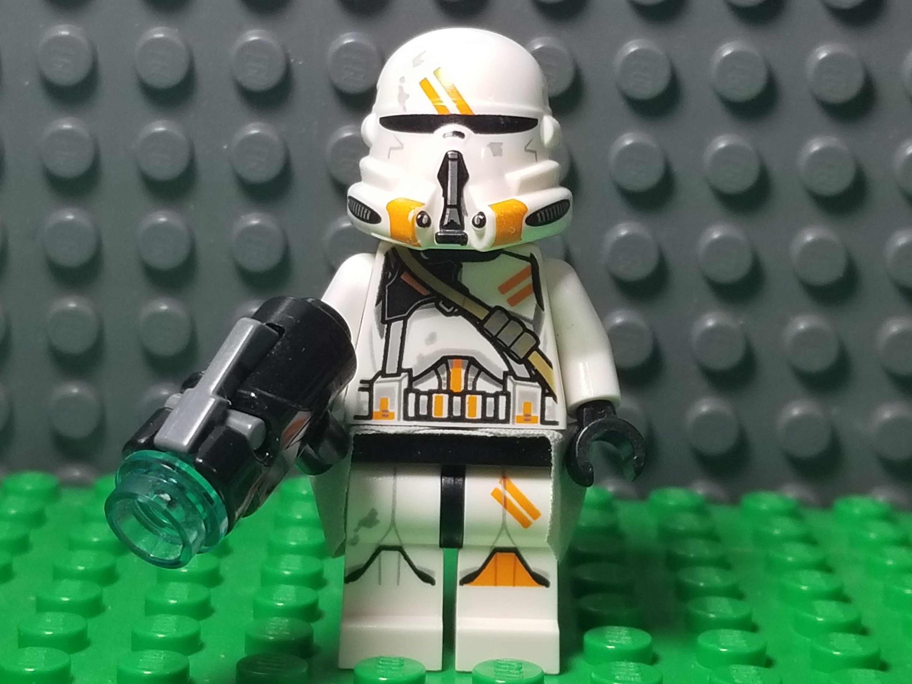 Lego Star Wars Minifigure BARC Trooper sw0524 w/ Blaster Rifle Episode 3 