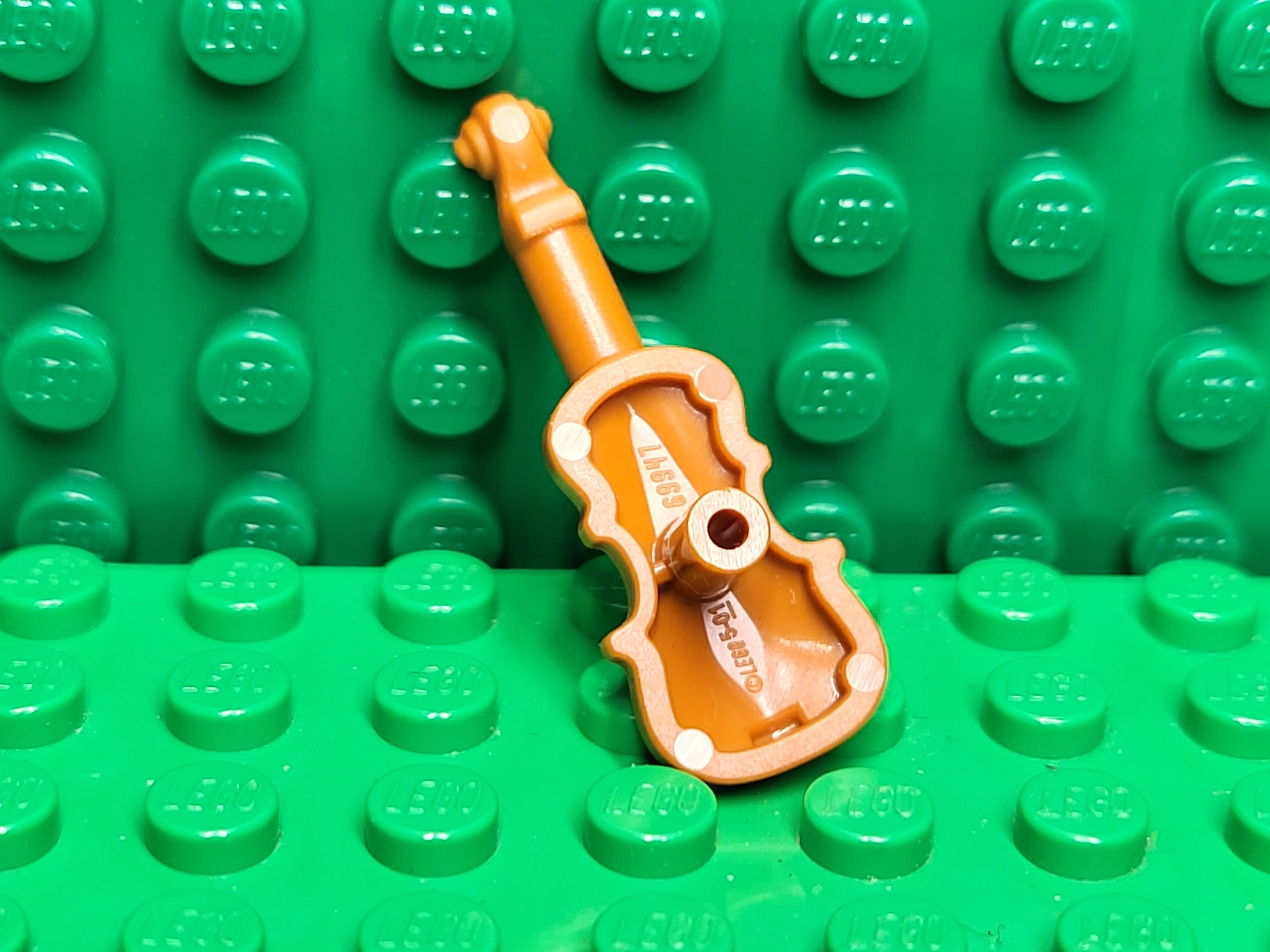 LEGO® Minifigure Accessory Violin With Silver Strings and Black ...