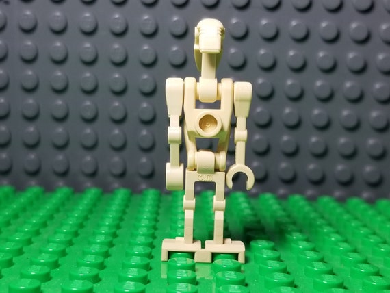 Lego Star Wars Battle Droid with One Straight Arm, Lego Minifigure, Lego  Minifig, Lego Starwars