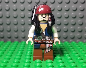 LEGO® Pirates of the Caribbean Captain Jack Sparrow, LEGO® Minifigure, LEGO® Minifig